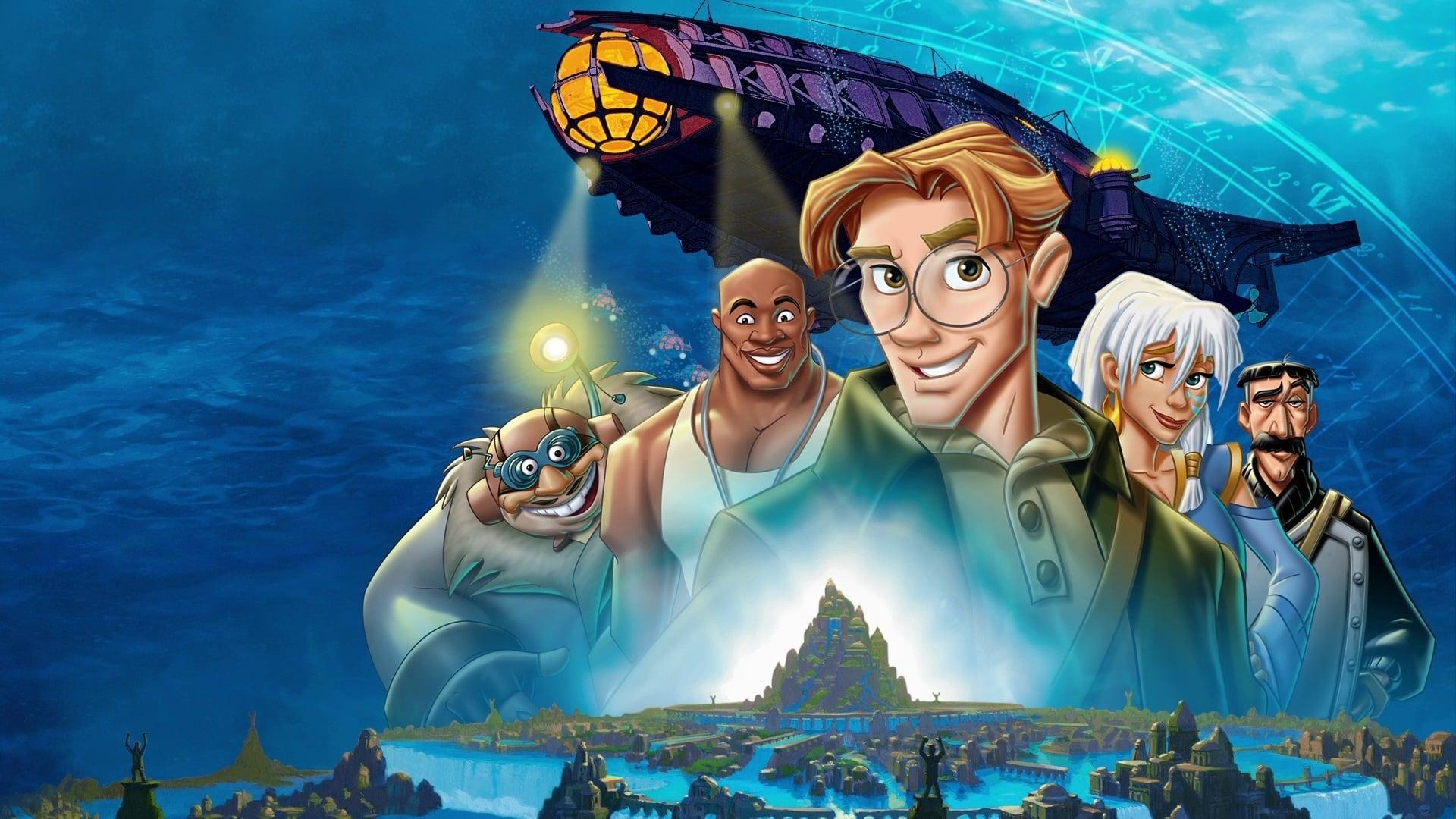 Atlantis: The Lost Empire backdrop