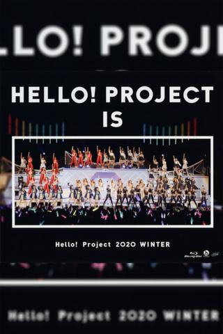 Hello! Project 2020 Winter ~HELLO! PROJECT IS [　　　　　]~ poster