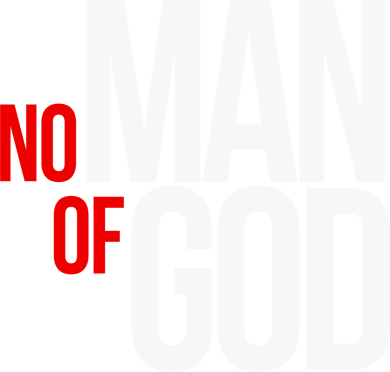 No Man of God logo