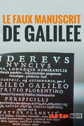 Der gefälschte Mond von Galileo Galilei poster
