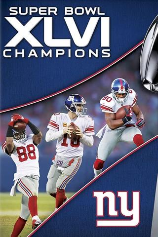 Super Bowl XLVI Champions: New York Giant‪s‬ poster