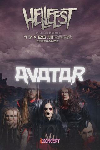 Avatar - Au Hellfest 2022 poster