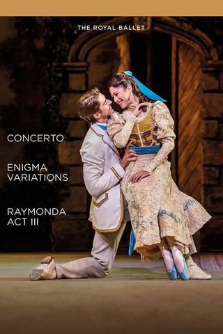 Concerto / Enigma Variations / Raymonda Act III (Royal Ballet) poster