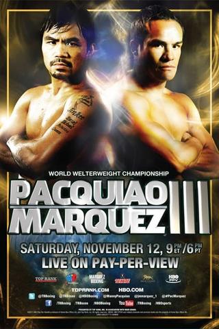 Manny Pacquiao vs. Juan Manuel Marquez III poster