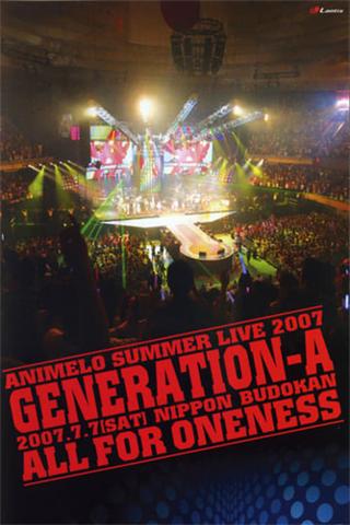 Animelo Summer Live 2007 Generation-A poster