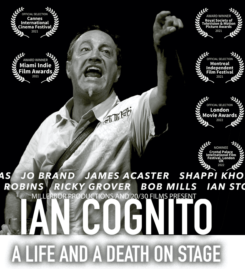 Ian Cognito: A Life and A Death On Stage logo