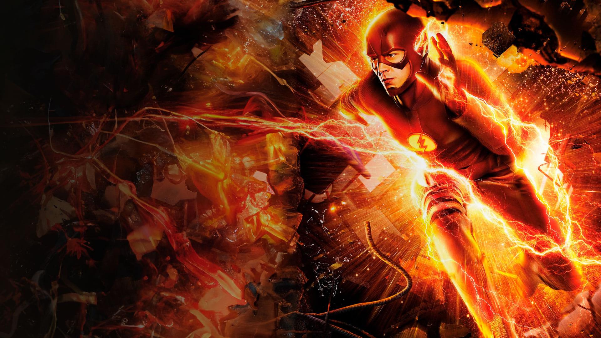 The Flash backdrop