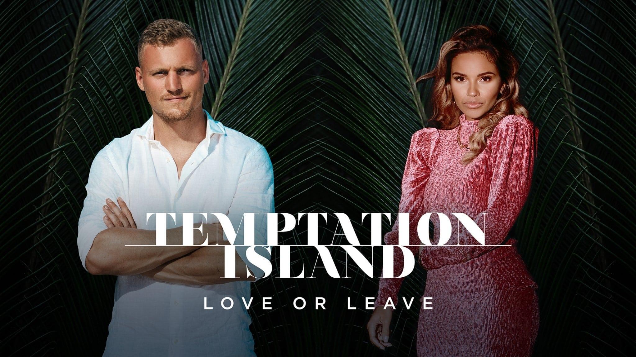 Temptation Island Love or Leave backdrop