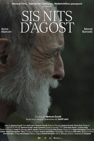 Sis nits d'agost poster