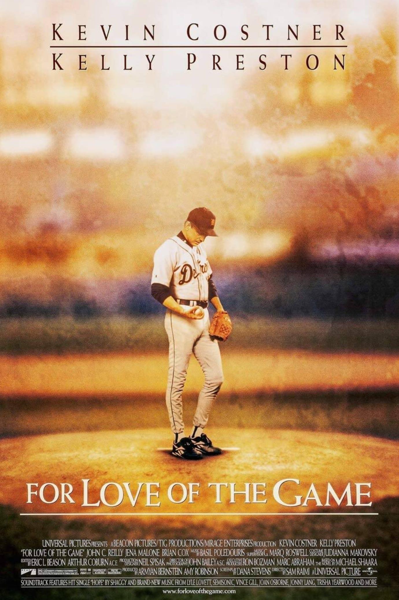For Love of the Game poster