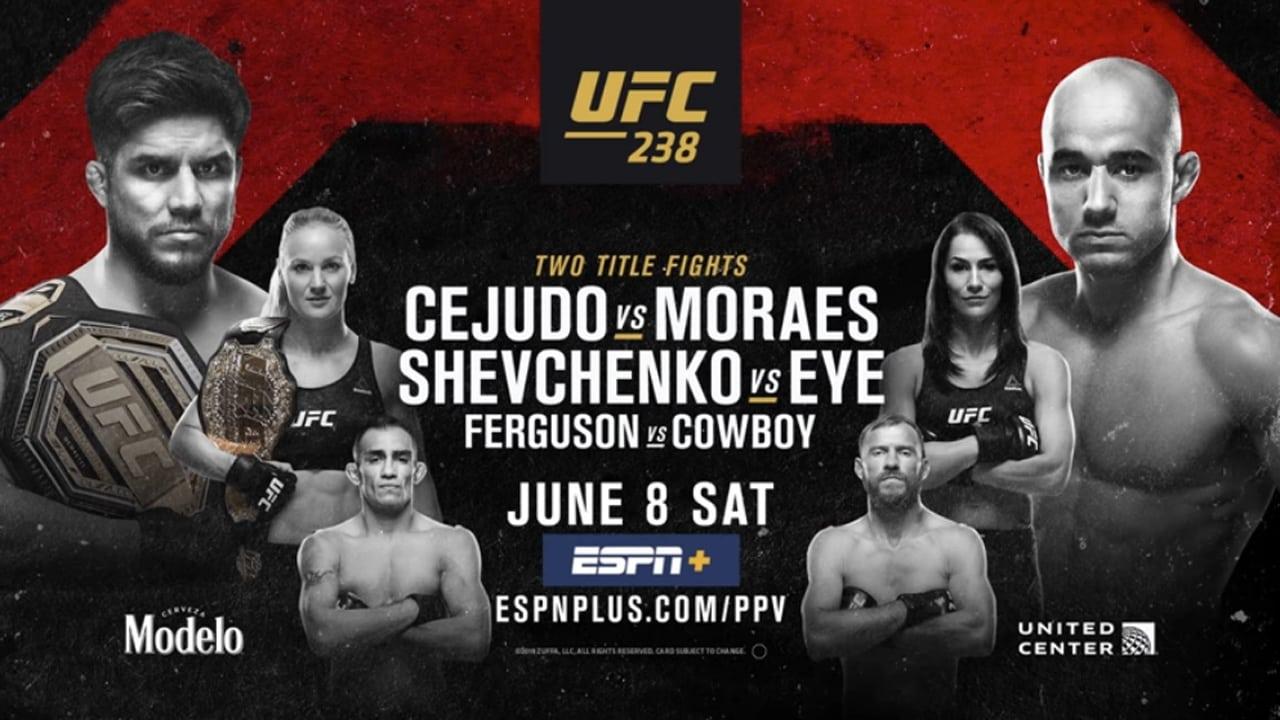 UFC 238: Cejudo vs. Moraes backdrop
