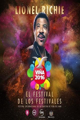 Lionel Richie Festival de Viña del Mar poster
