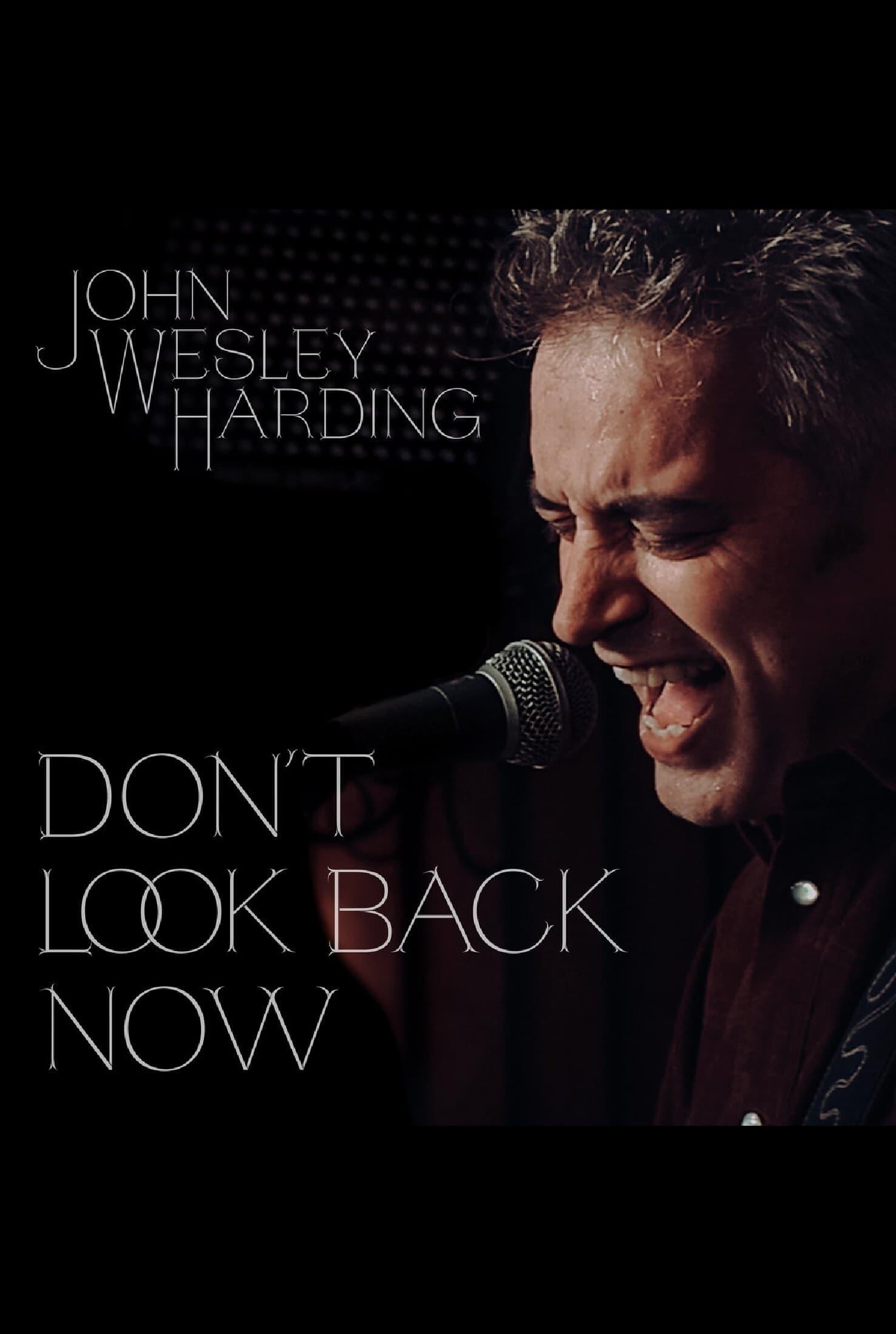 John Wesley Harding: Don't Look Back Now - The Film poster