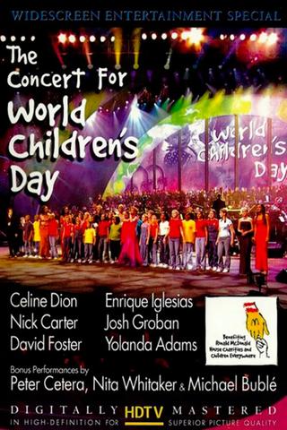 The Concert For World Children's Day poster