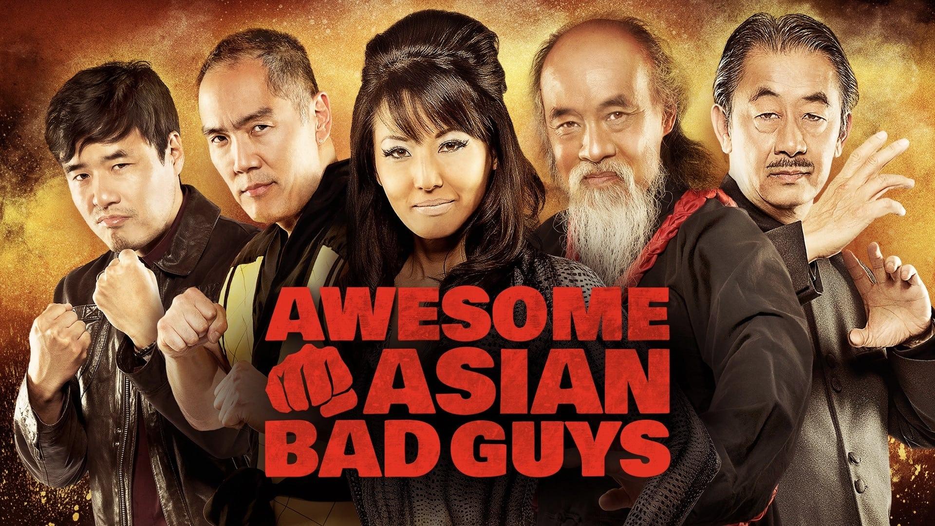 Awesome Asian Bad Guys backdrop