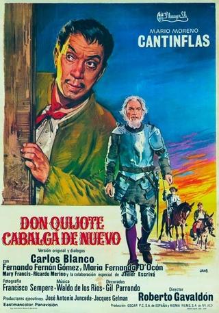 Don Quijote cabalga de nuevo poster