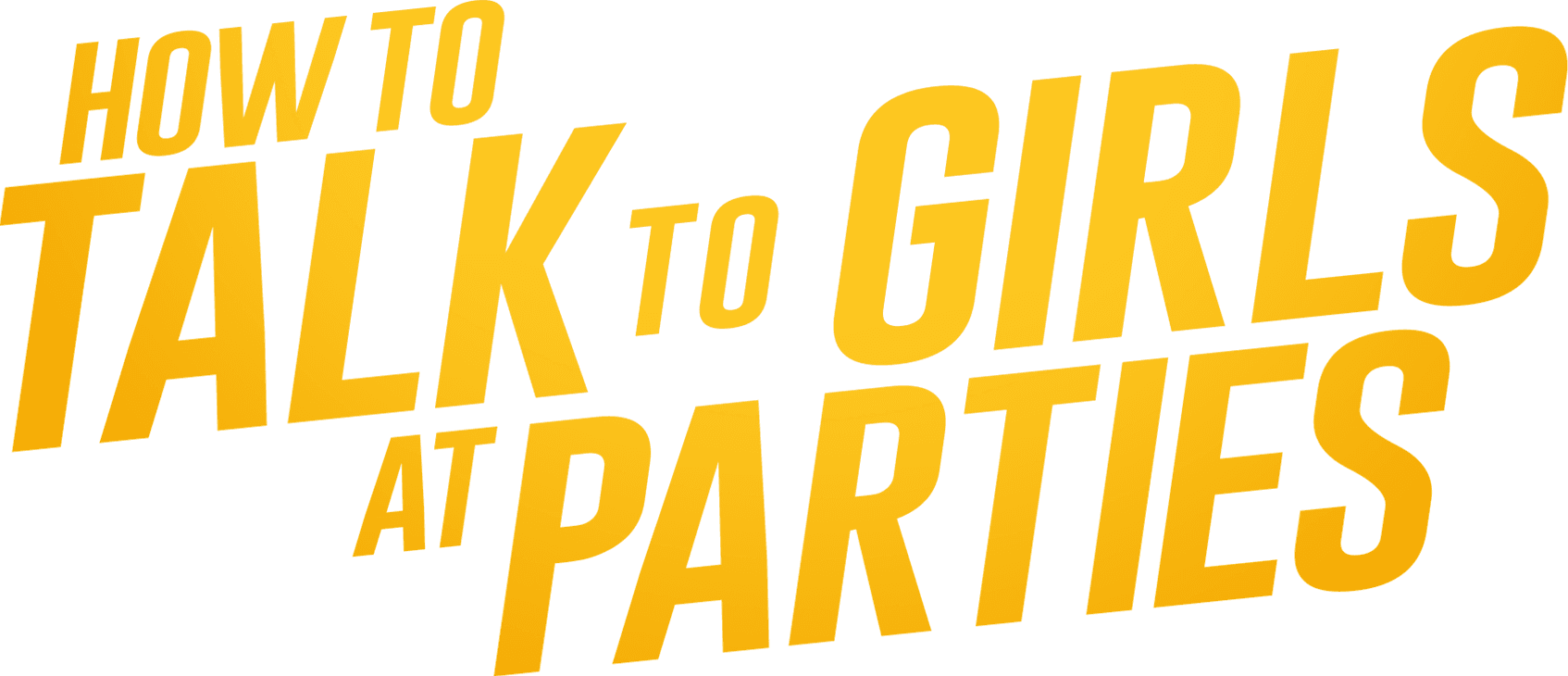 How to Talk to Girls at Parties logo