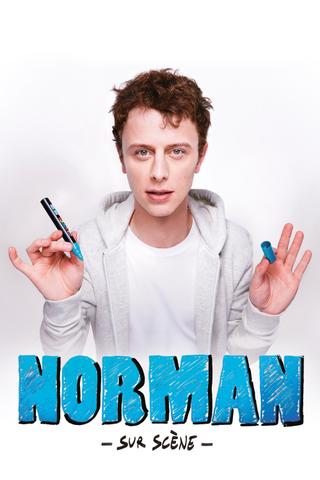 Norman on stage poster