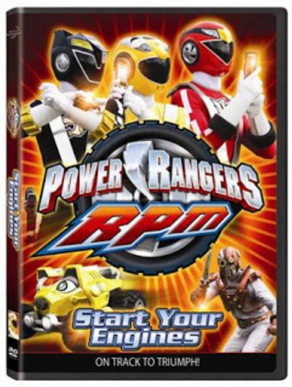 Power Rangers RPM: Start Your Engines poster