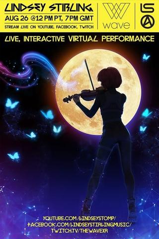 Lindsey Stirling - Artemis Virtual livestream VR concert poster