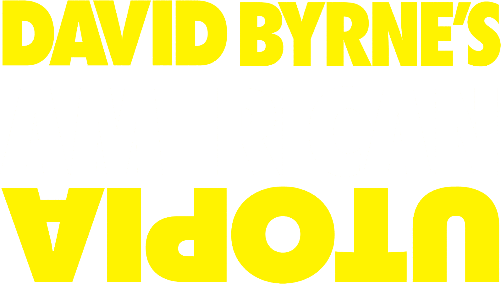 David Byrne's American Utopia logo