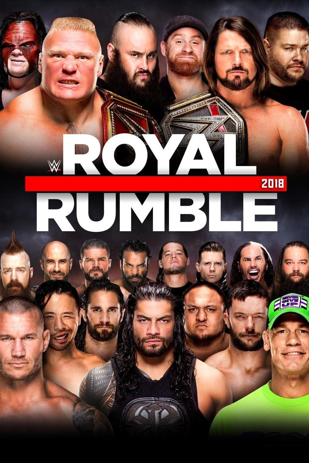 WWE Royal Rumble 2018 poster
