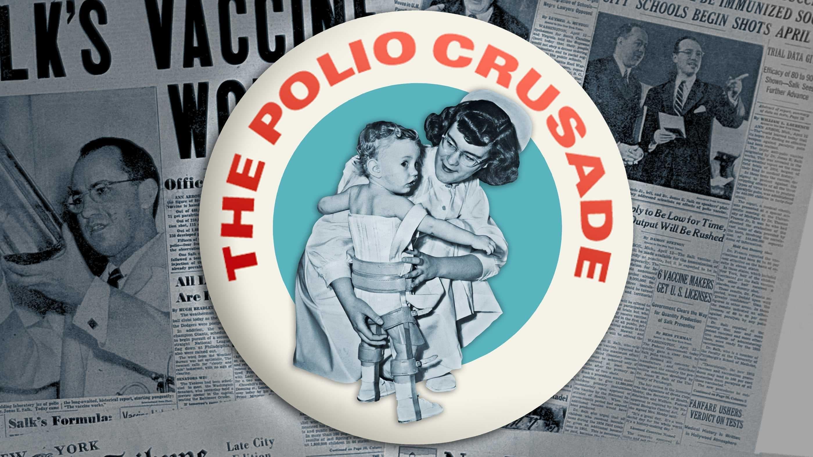 The Polio Crusade backdrop