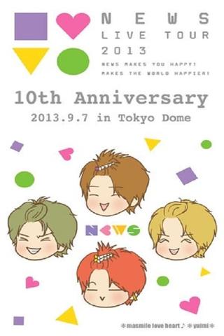 NEWS - 10th Anniversary Tokyo Dome poster