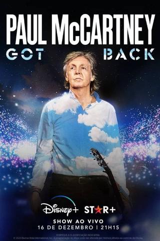 Paul McCartney: Got Back poster