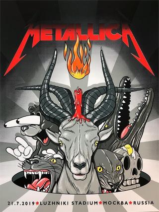 Metallica : Live in Moscow 2019 poster
