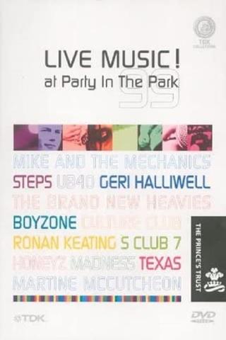 Party in the Park 1999 poster