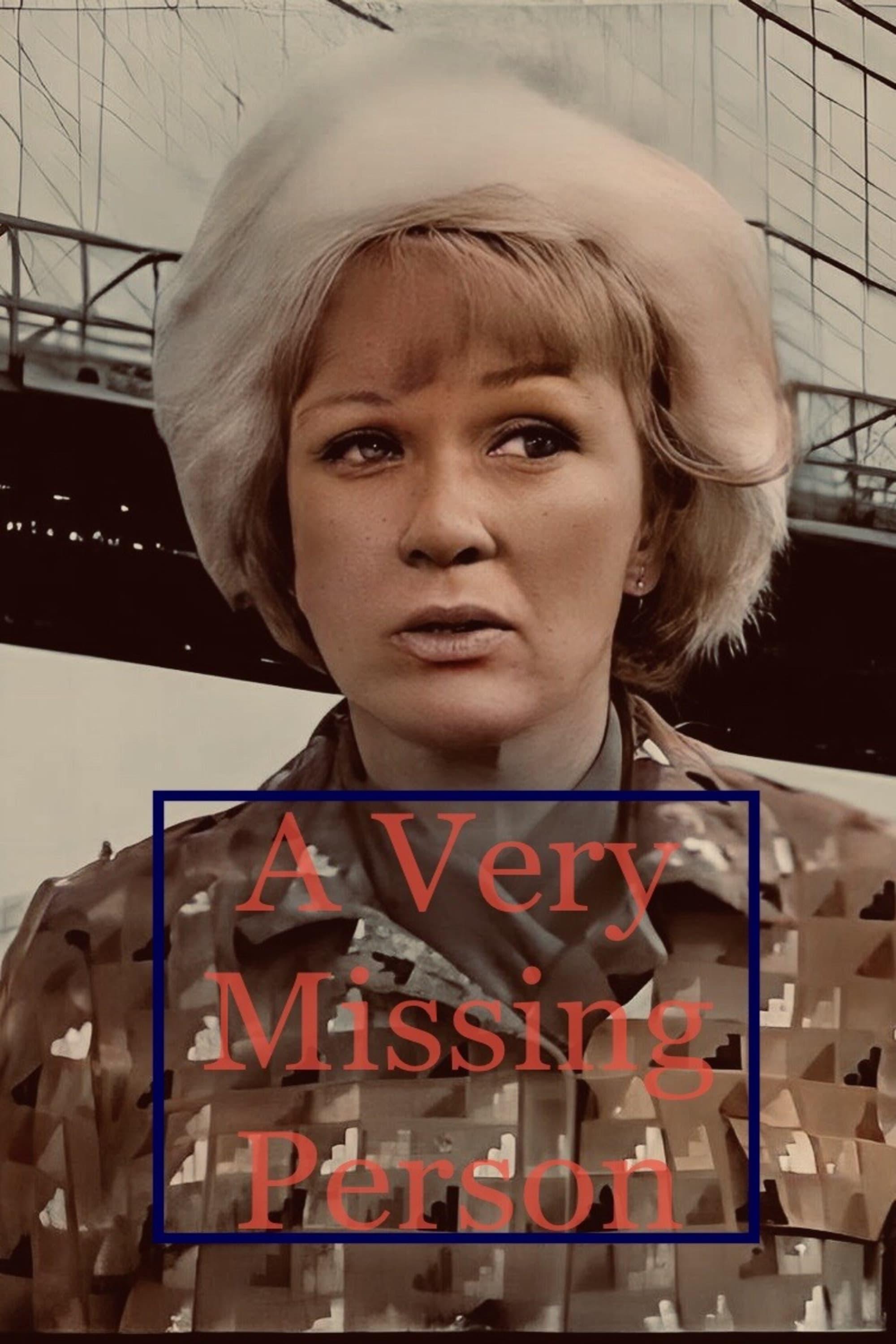 A Very Missing Person poster