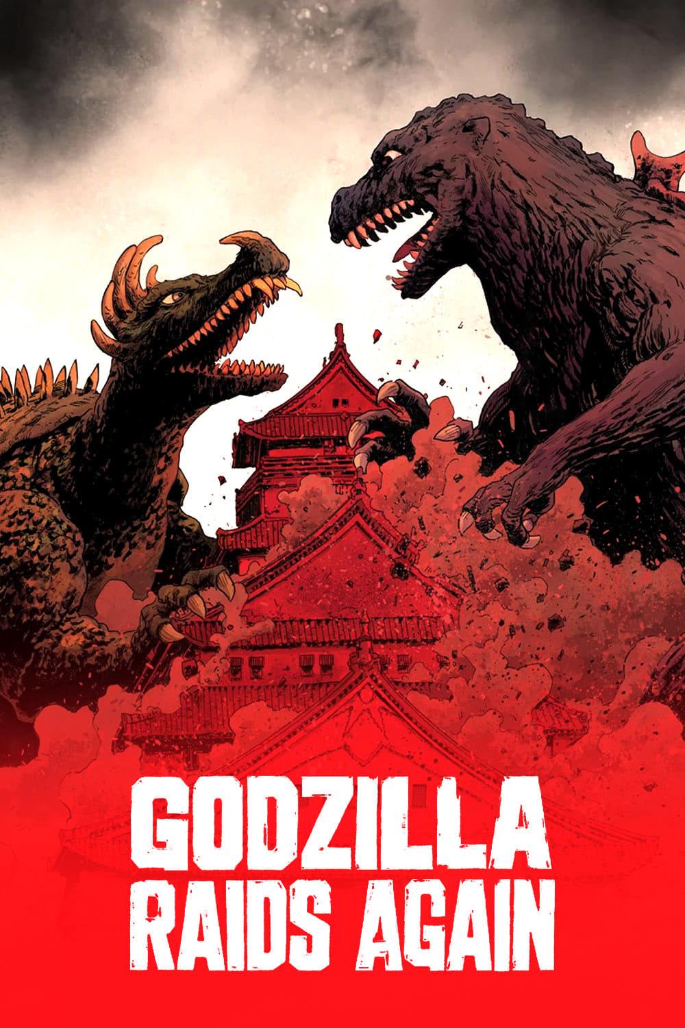 Godzilla Raids Again poster