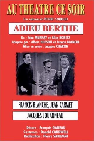 Adieu Berthe poster