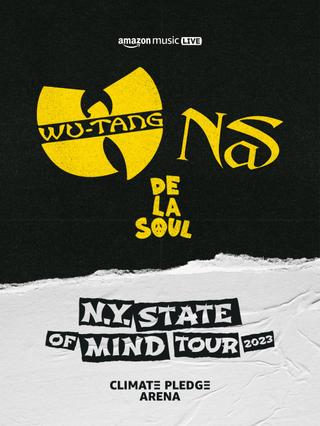 Wu-Tang Clan & Nas: NY State of Mind Tour at Climate Pledge Arena poster