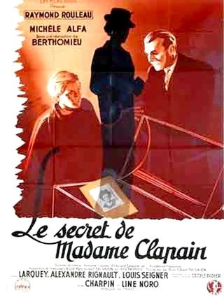 The Secret of Madame Clapain poster