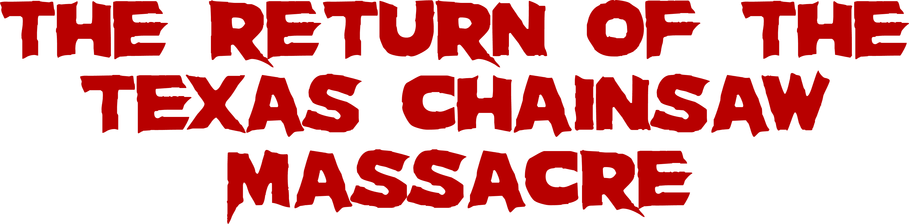 The Return of the Texas Chainsaw Massacre logo
