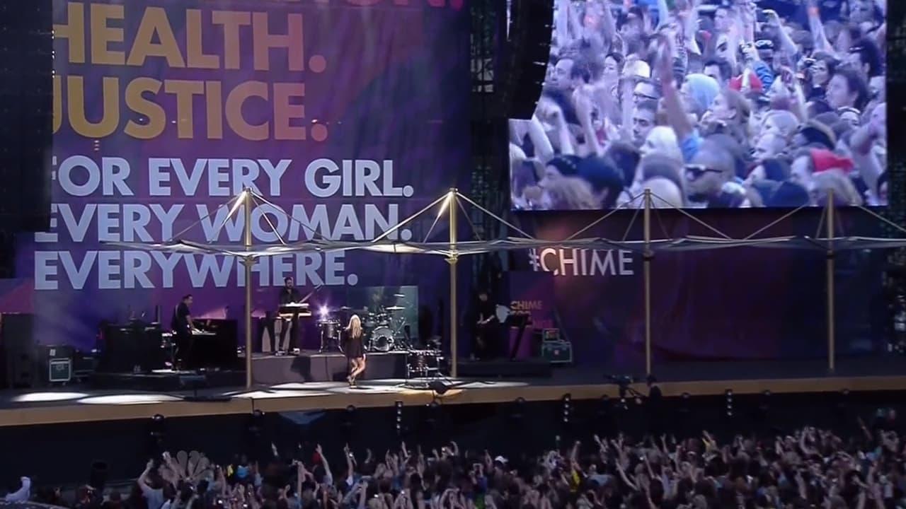 The Women Concert for Change backdrop