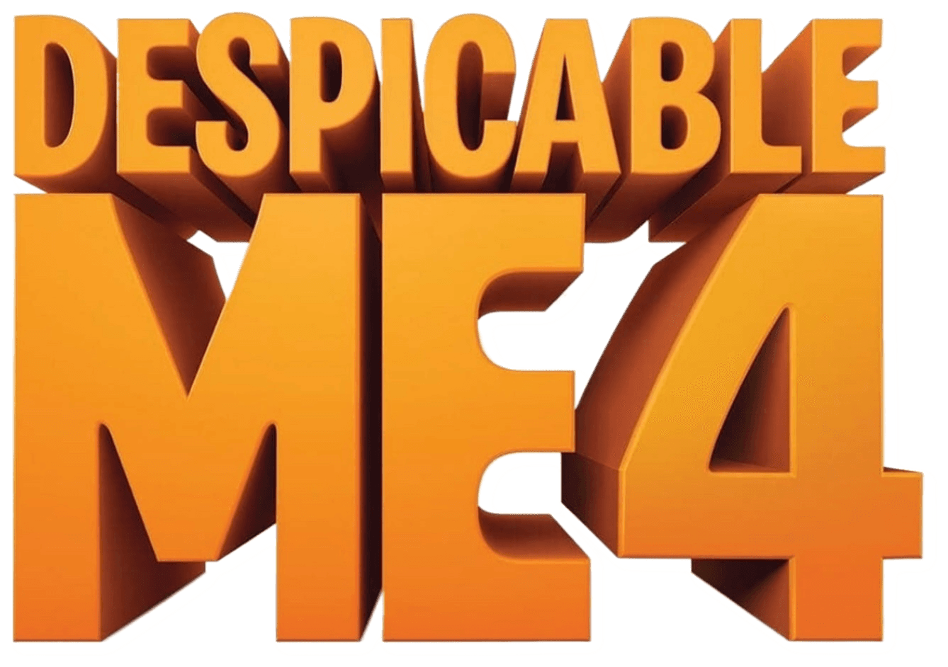Despicable Me 4 logo