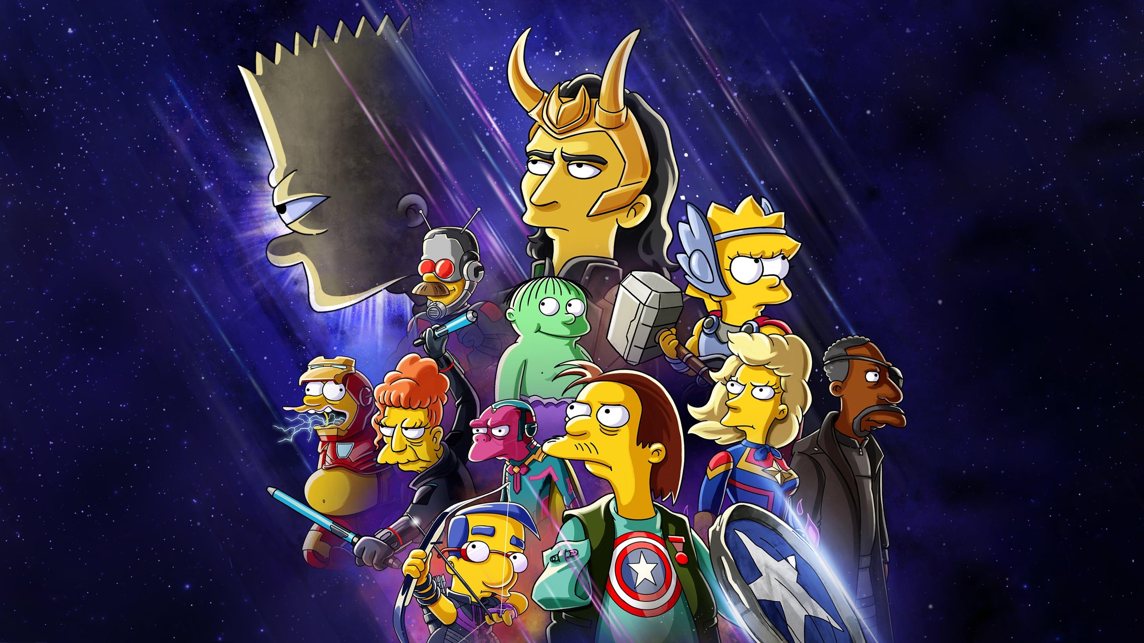 The Simpsons: The Good, the Bart, and the Loki backdrop