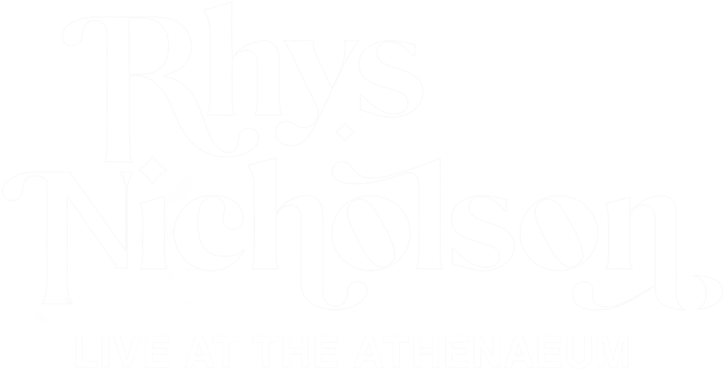 Rhys Nicholson: Live at the Athenaeum logo