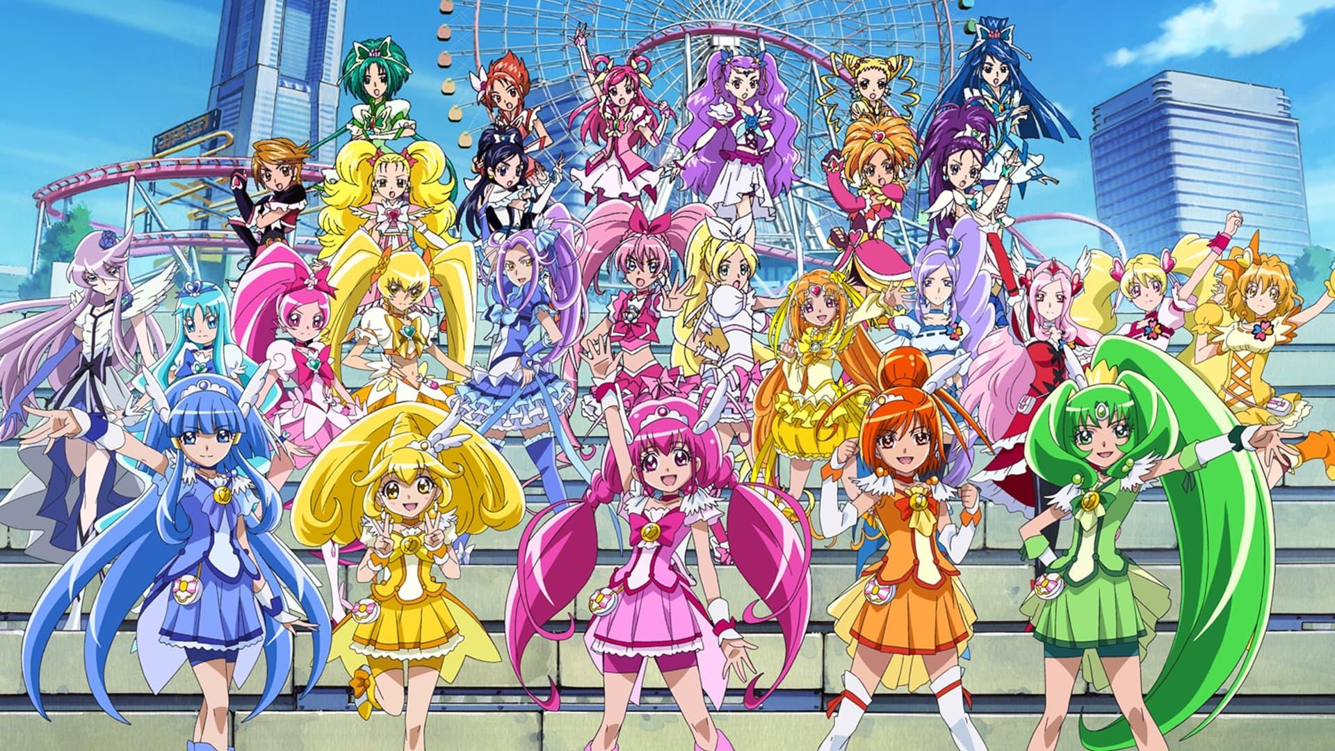 Pretty Cure All Stars New Stage: Friends of the Future backdrop