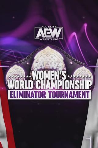 AEW Women's Eliminator Tournament poster