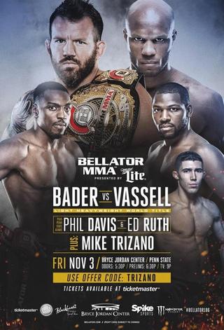 Bellator 186: Bader vs. Vassell poster