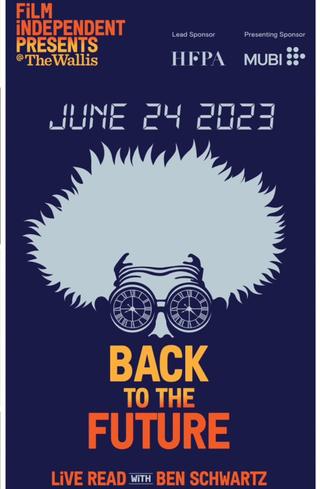 Live Read: Back to the Future poster