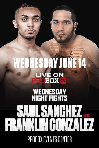 Saul Sanchez vs. Franklin Gonzalez poster