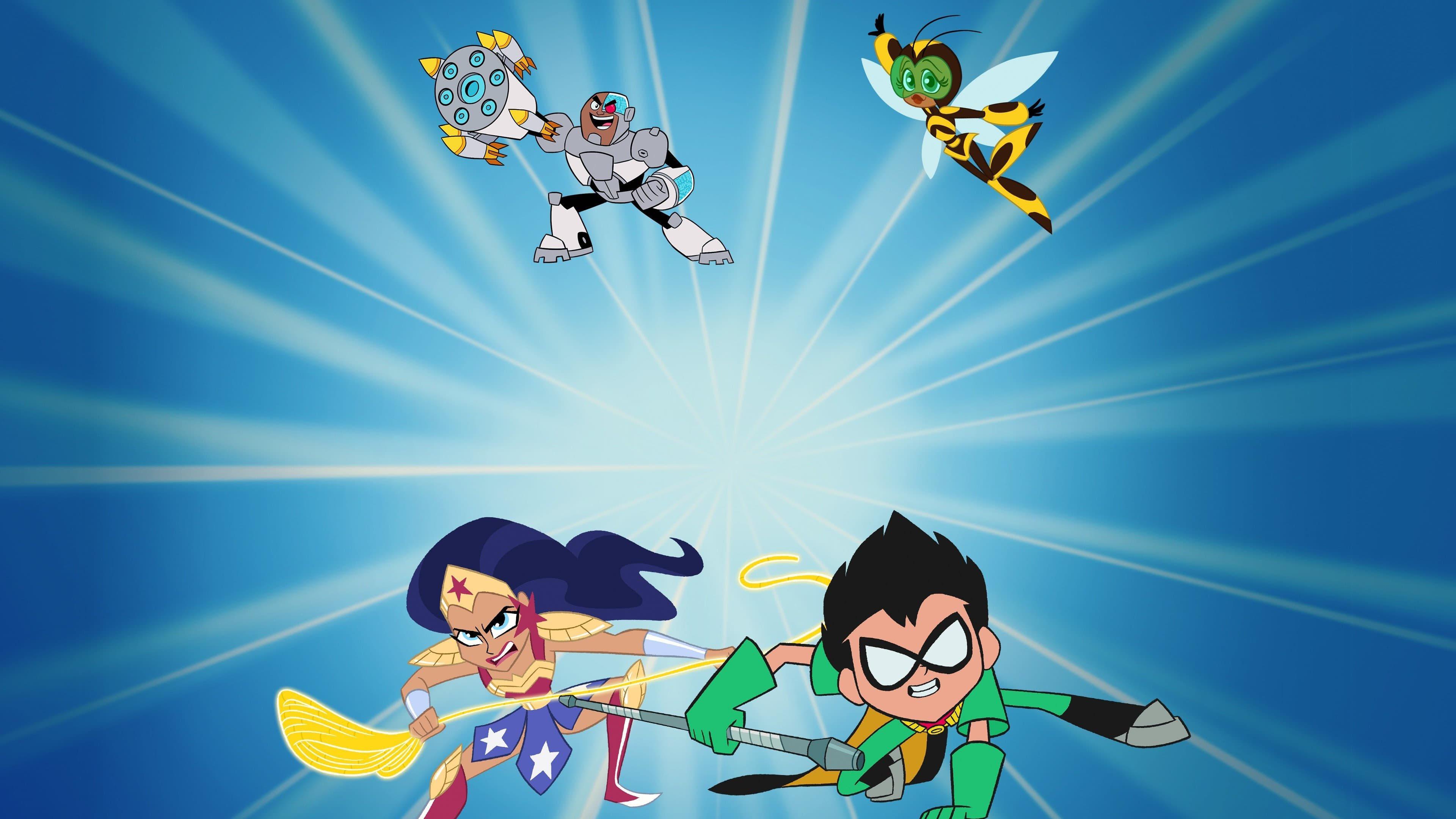 Teen Titans Go! & DC Super Hero Girls: Mayhem in the Multiverse backdrop