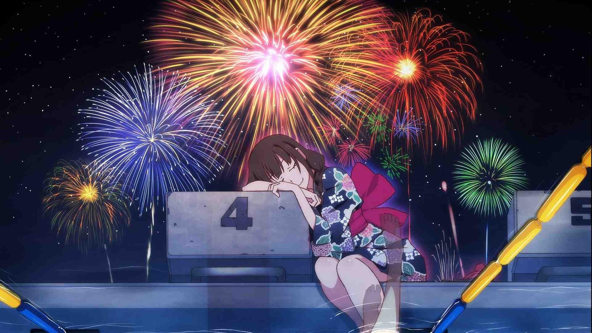 Fireworks backdrop