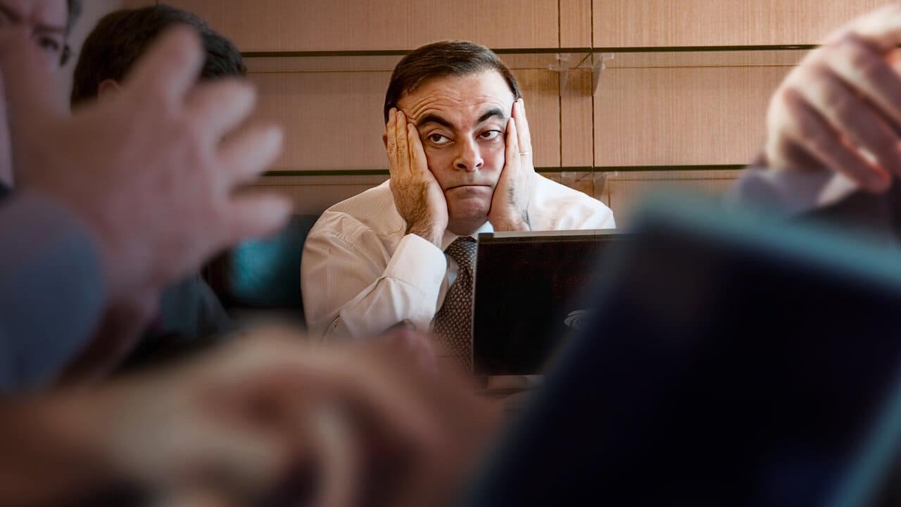 Fugitive: The Curious Case of Carlos Ghosn backdrop