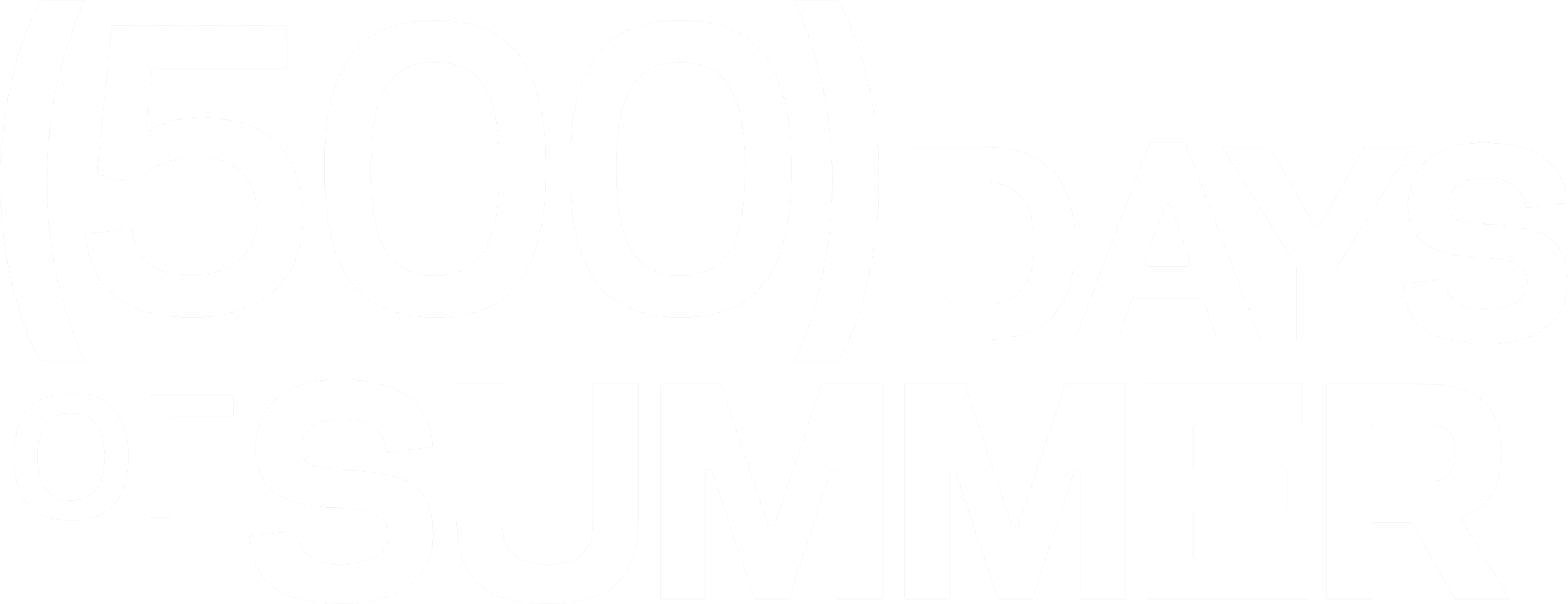 (500) Days of Summer logo